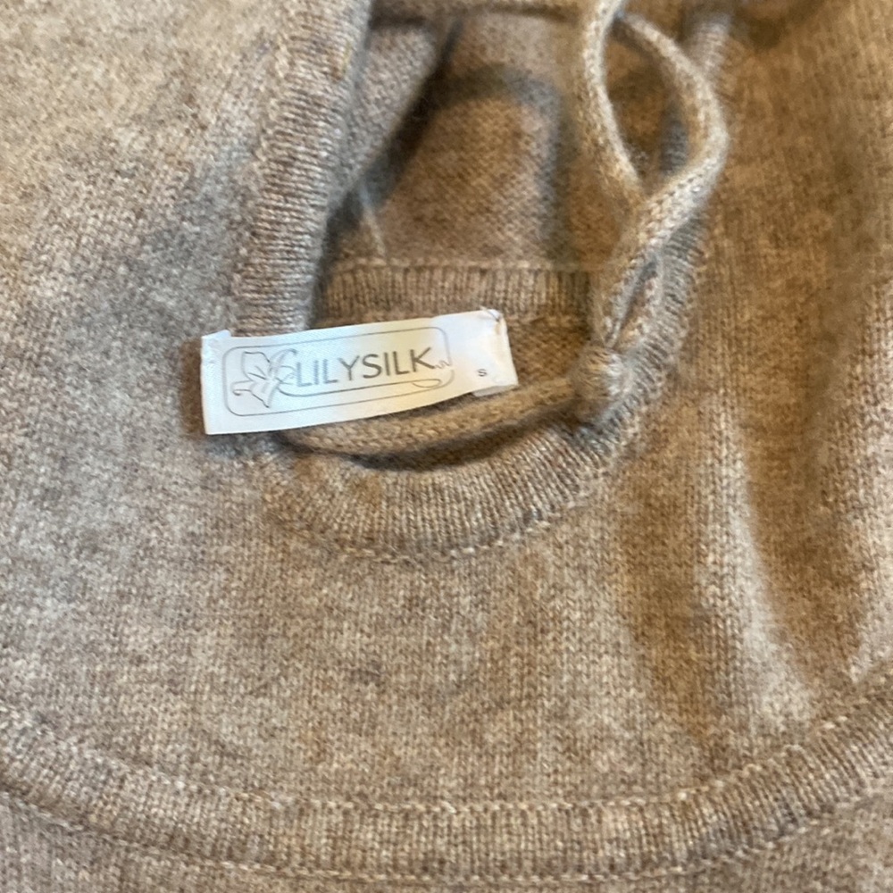 Cozy Tan Women's Sweater - Picture 3 of 4